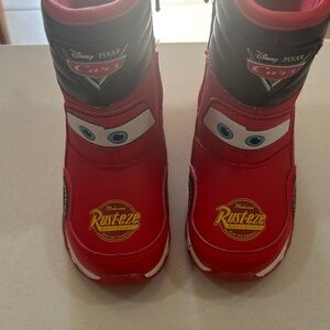 Cars Red Lightning McQueen Kids Boots